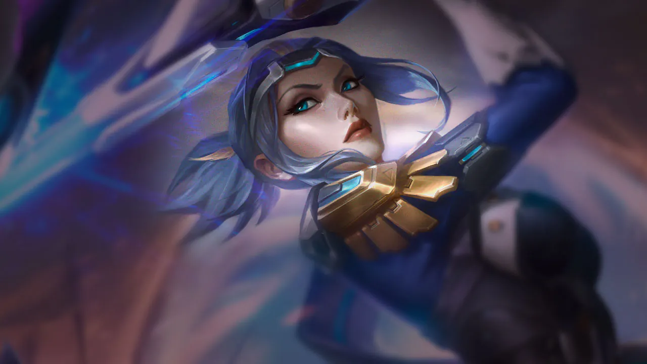Pulsefire Fiora splash art