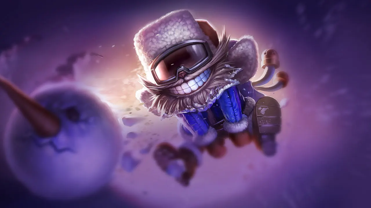 Snow Day Ziggs splash art