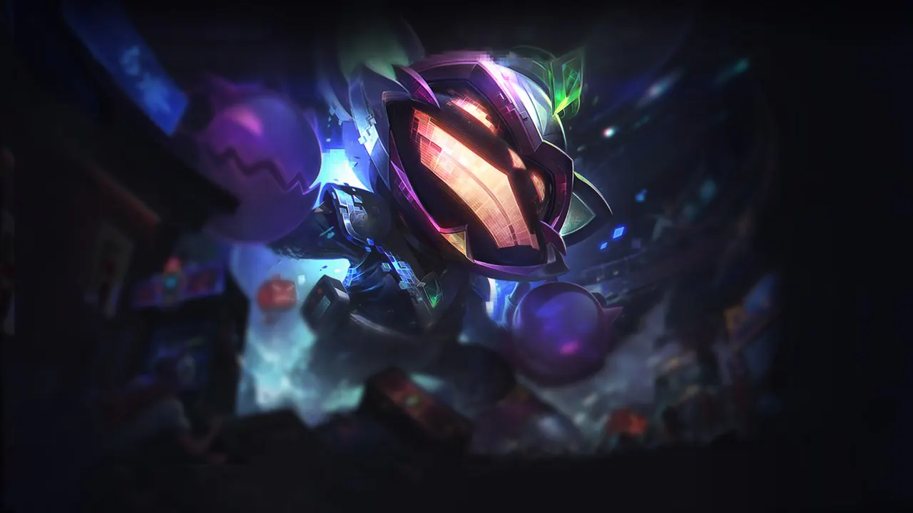 Battle Boss Ziggs splash art