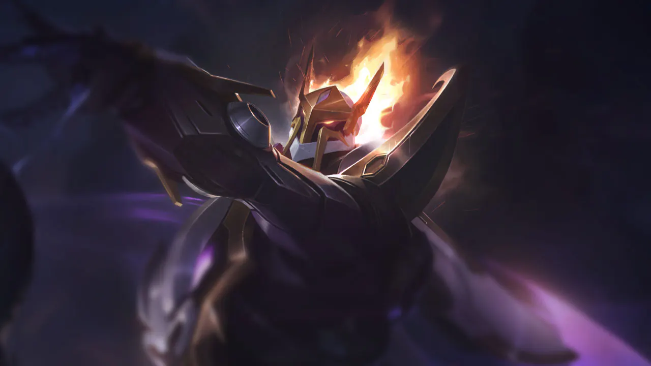 Mecha Kingdoms Draven splash art