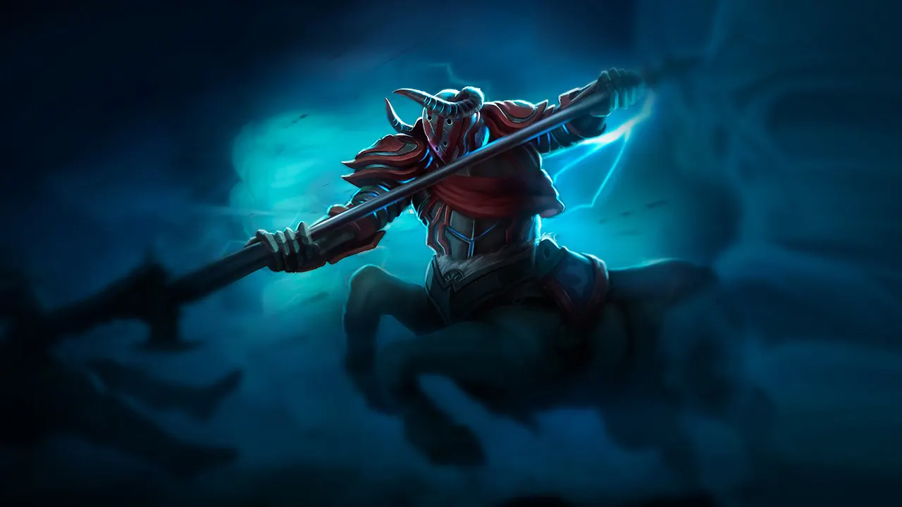 Blood Knight Hecarim splash art