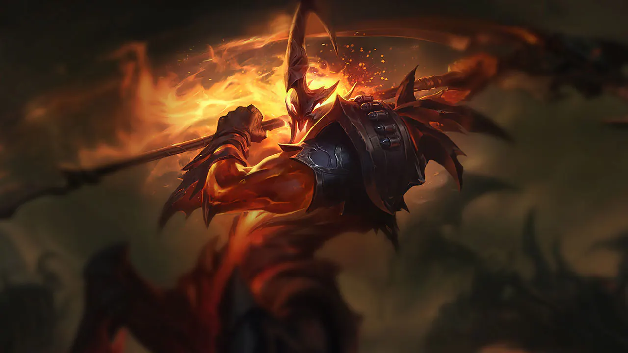 High Noon Hecarim splash art