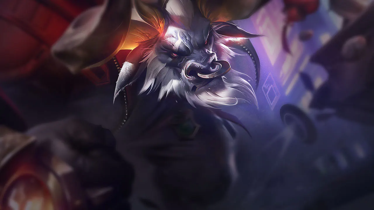 Lunar Beast Alistar splash art
