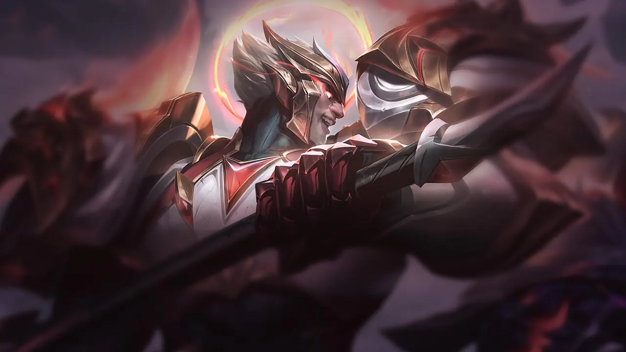 Divine God-King Darius splash art