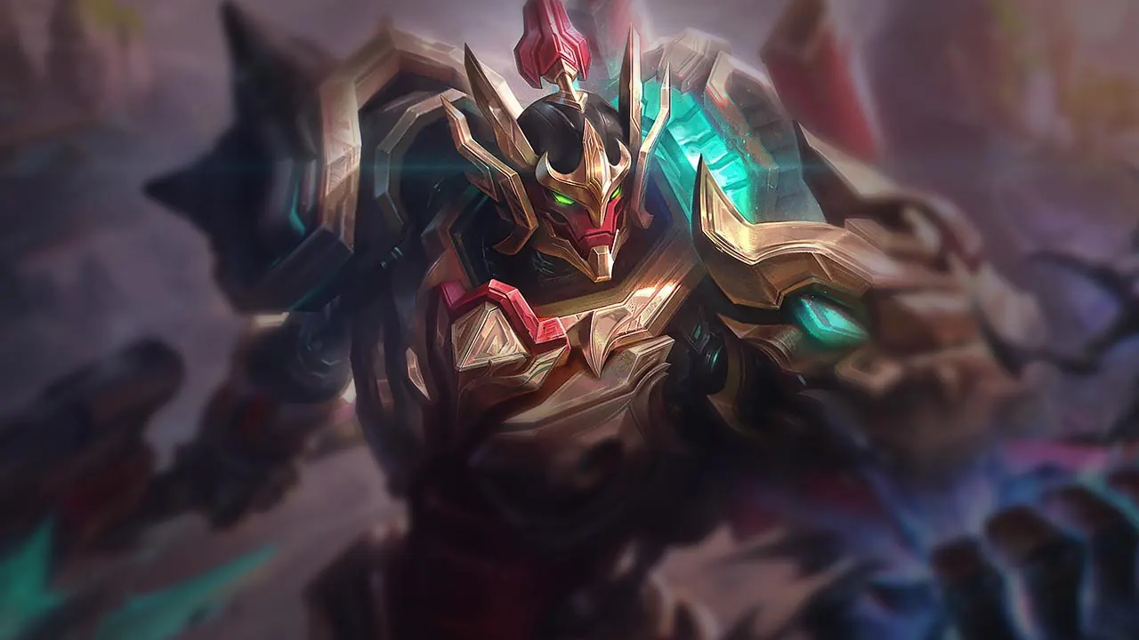 Mecha Kingdoms Darius splash art