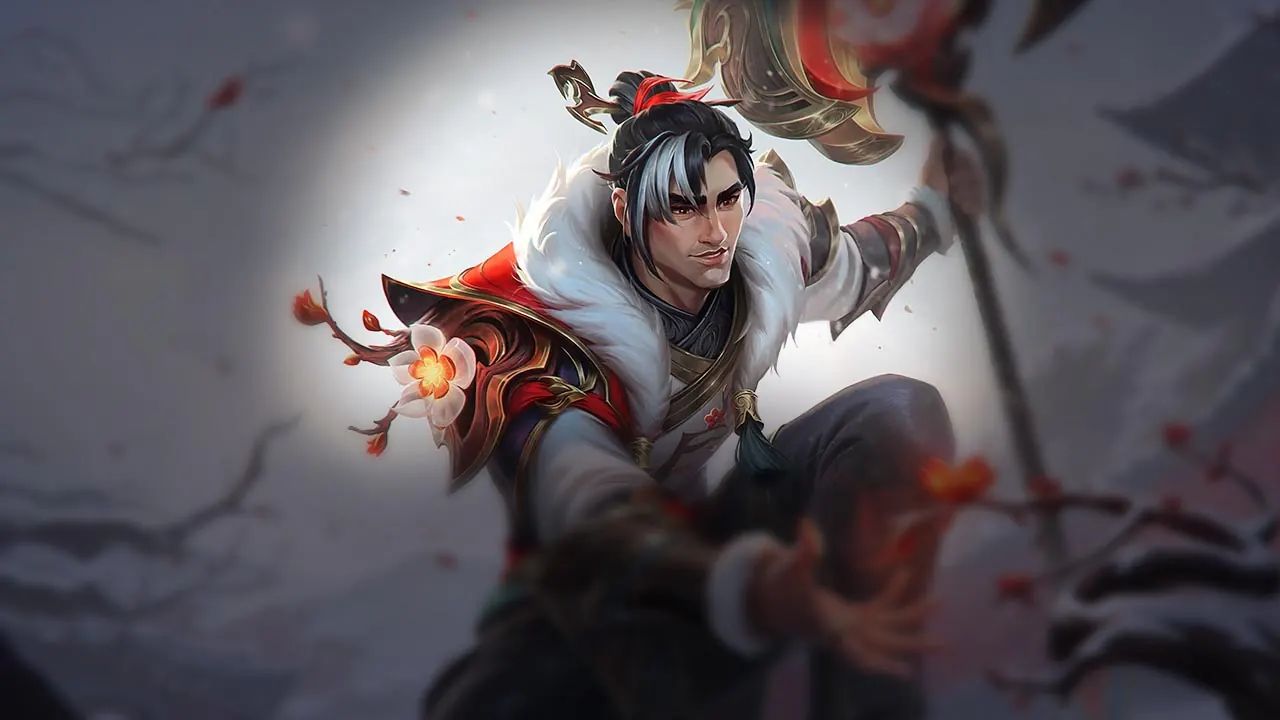 Petals of Spring Jayce splash art
