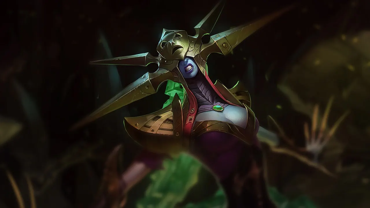 Blade Queen Lissandra splash art