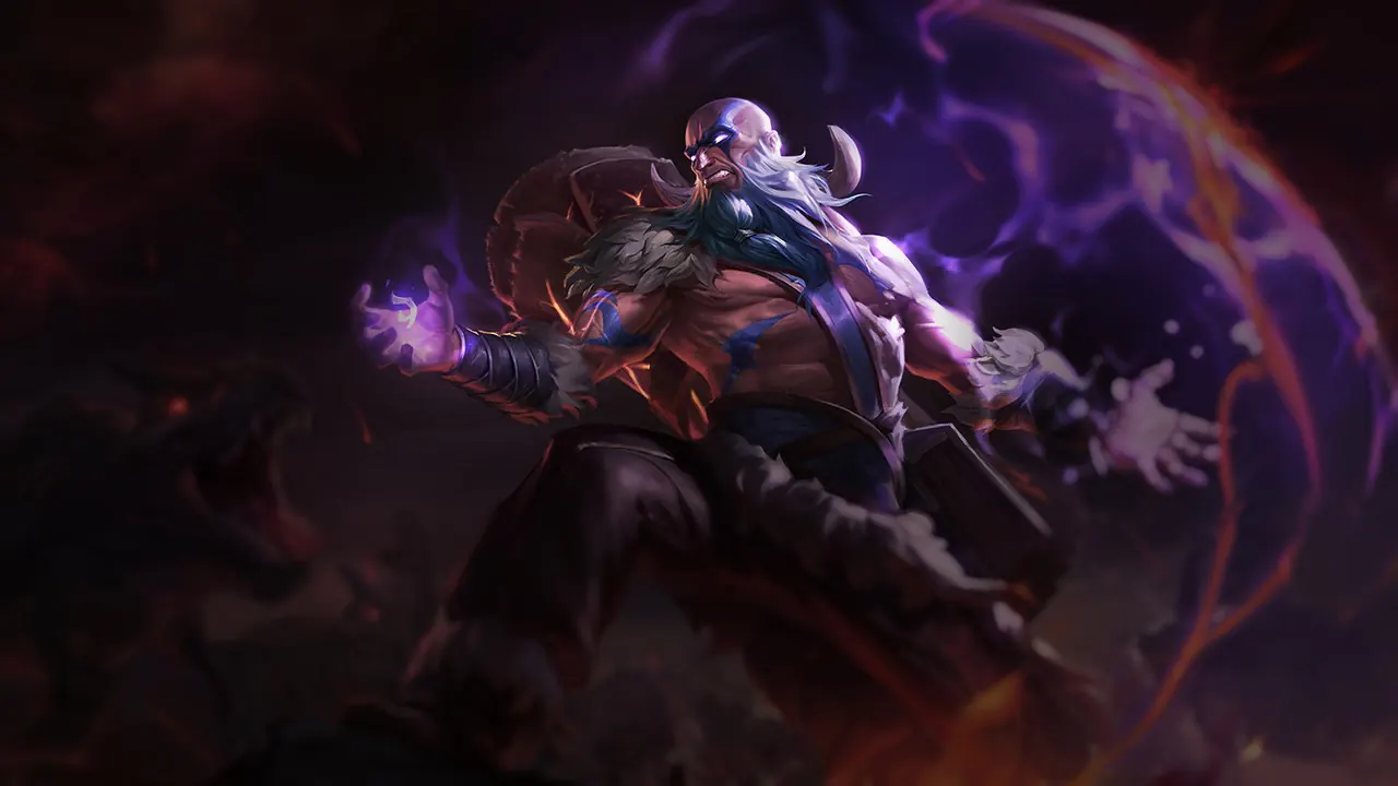 Tribal Ryze splash art
