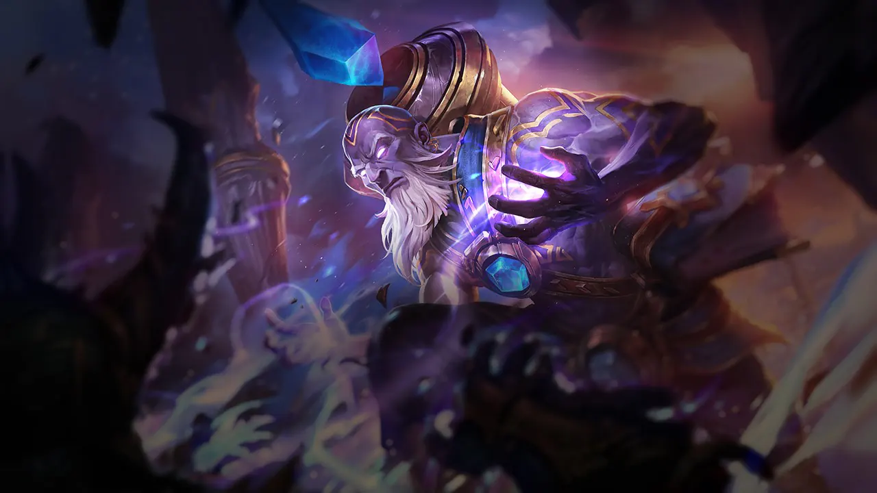 Triumphant Ryze splash art
