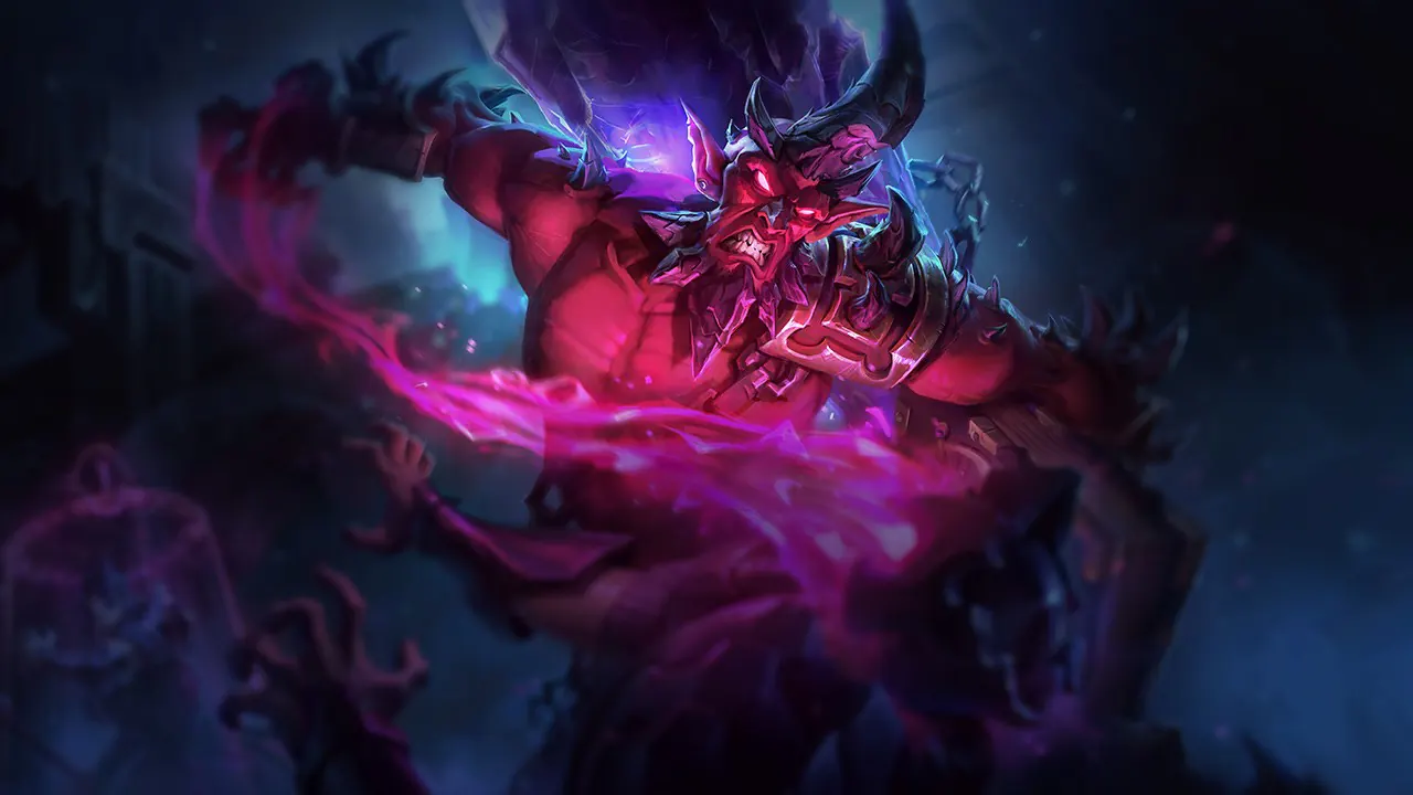 Dark Crystal Ryze splash art