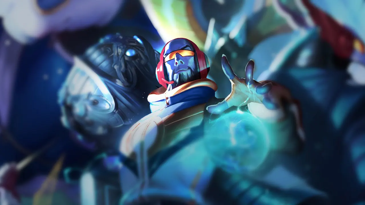 SKT T1 Ryze splash art