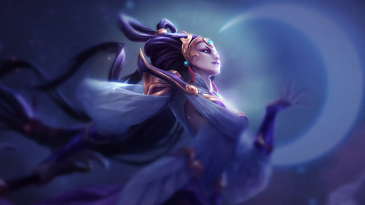 Lunar Goddess Diana splash art