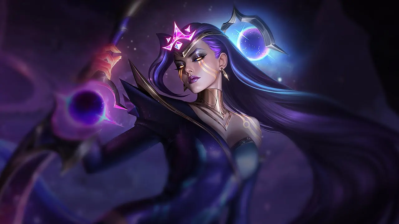 Prestige Dark Cosmic Diana splash art