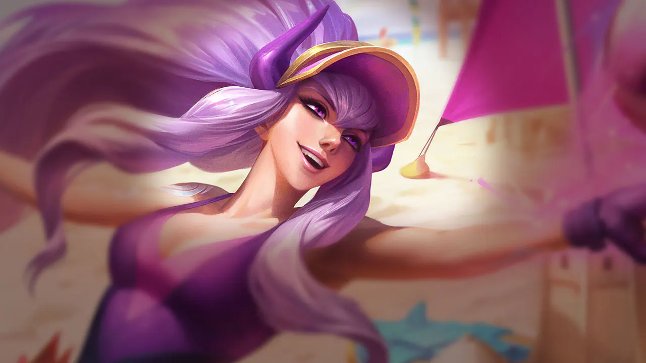 Pool Party Syndra splash art