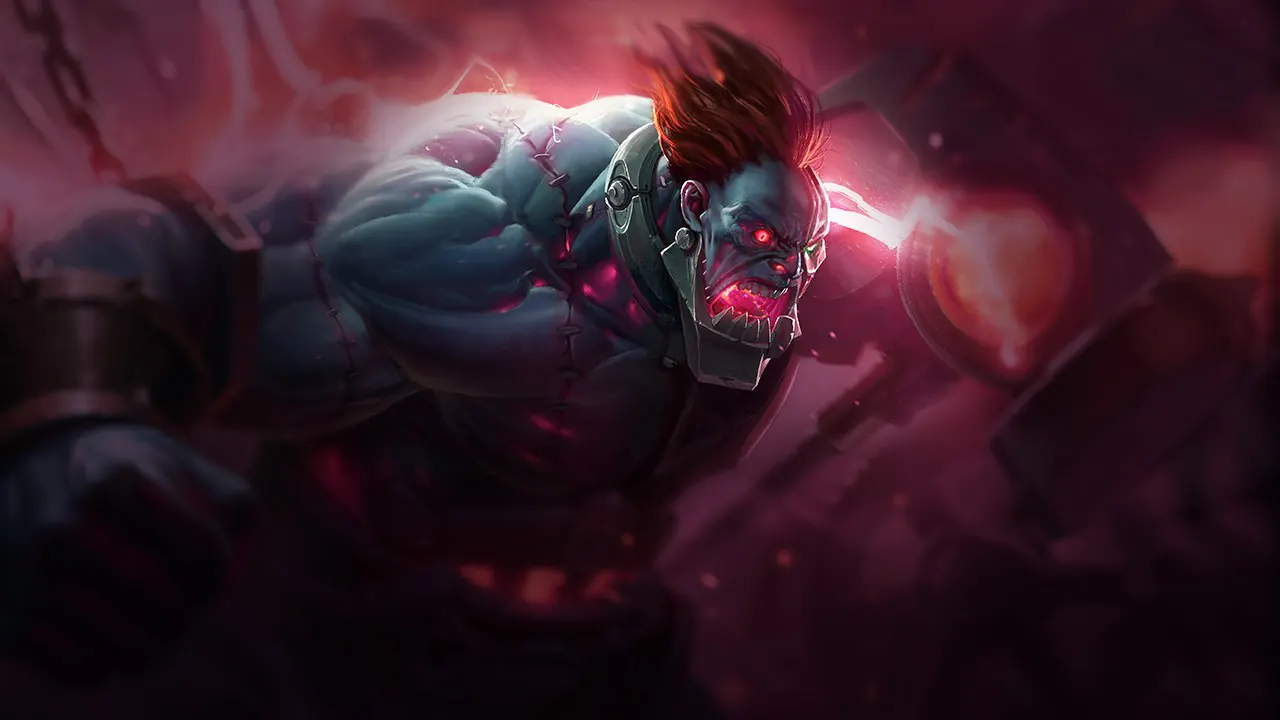 Hextech Sion splash art