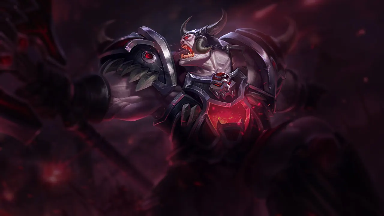 Warmonger Sion splash art