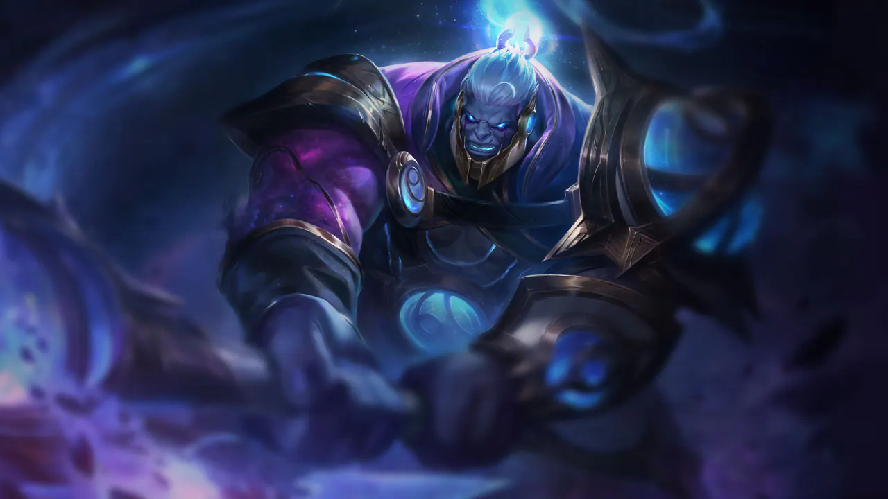 Cosmic Paladin Sion splash art