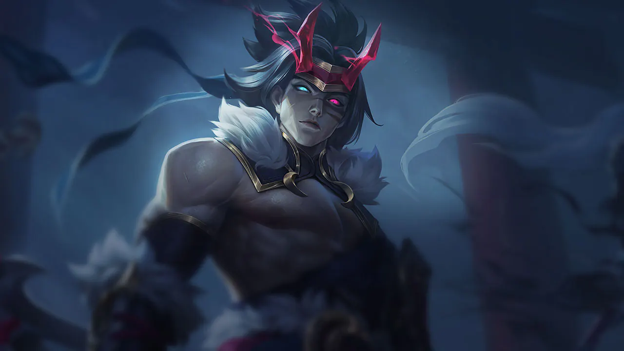 Snow Moon Kayn splash art