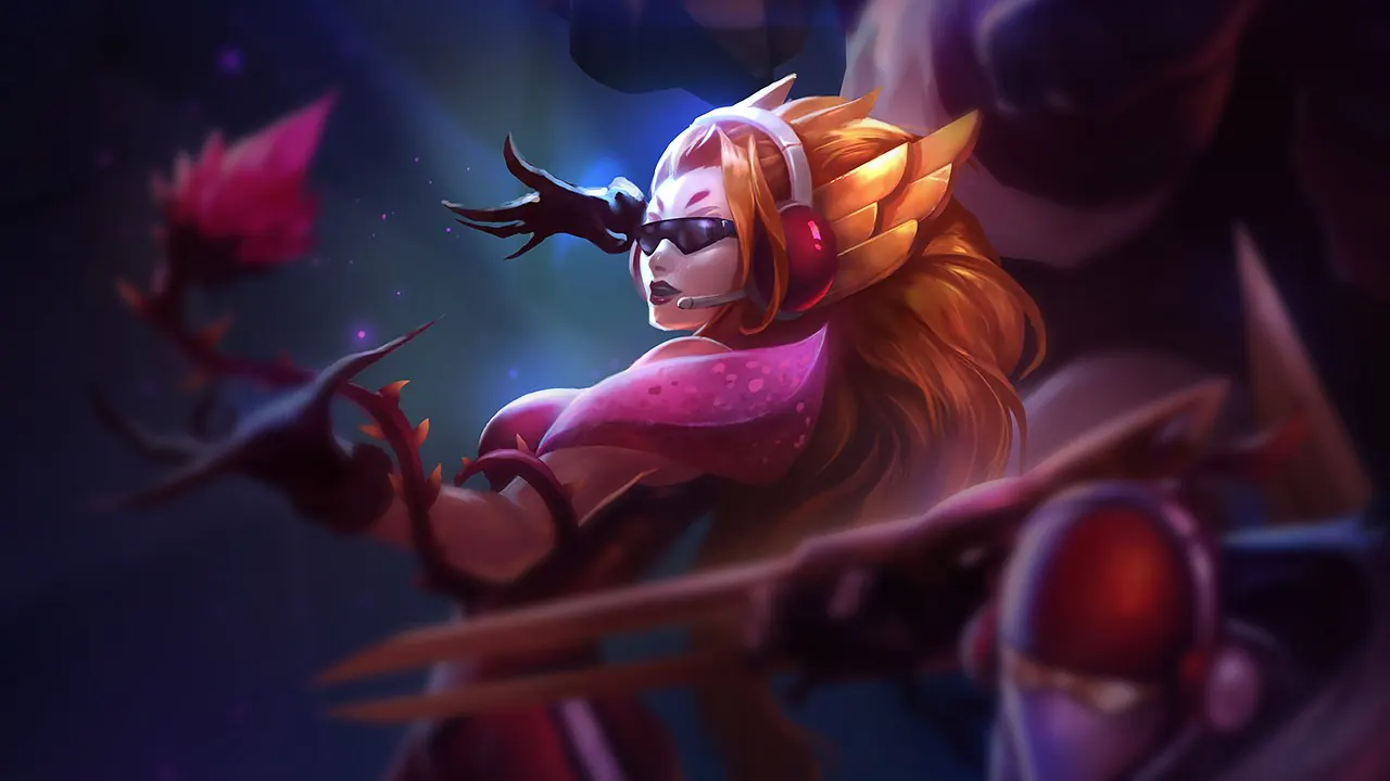 SKT T1 Zyra splash art