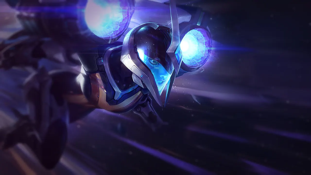 Bullet Angel Kai'Sa splash art