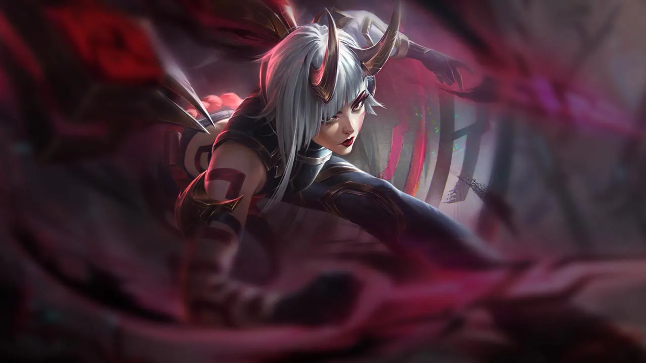 Inkshadow Kai'Sa splash art