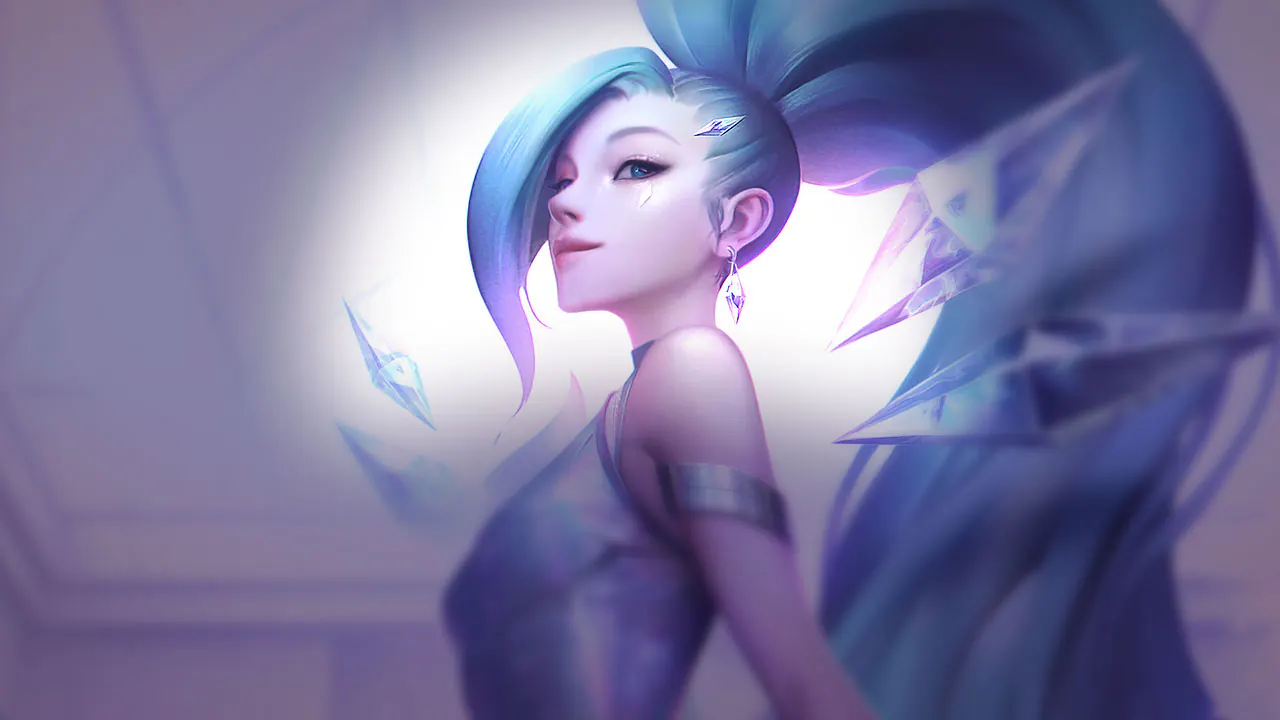 K/DA ALL OUT Seraphine Superstar splash art