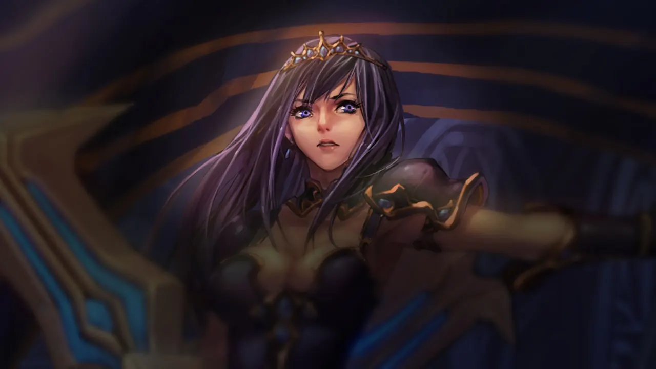 Warrior Princess Sivir splash art