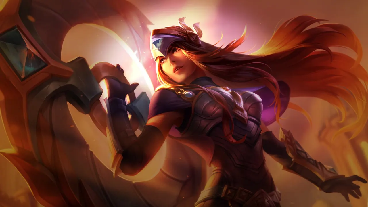 Victorious Sivir splash art