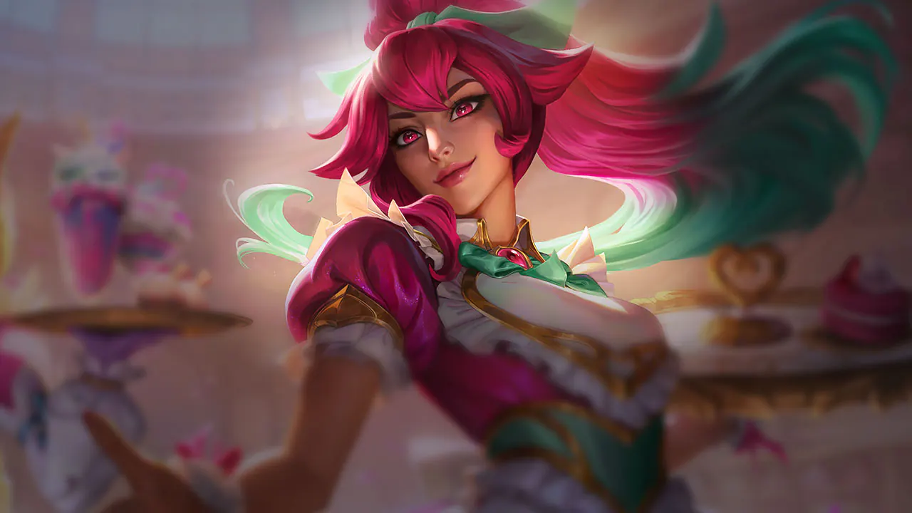 Cafe Cuties Sivir splash art
