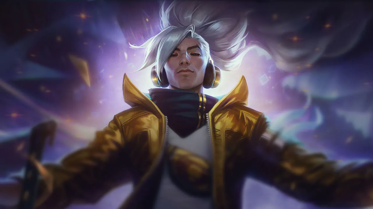 Prestige True Damage Yasuo splash art