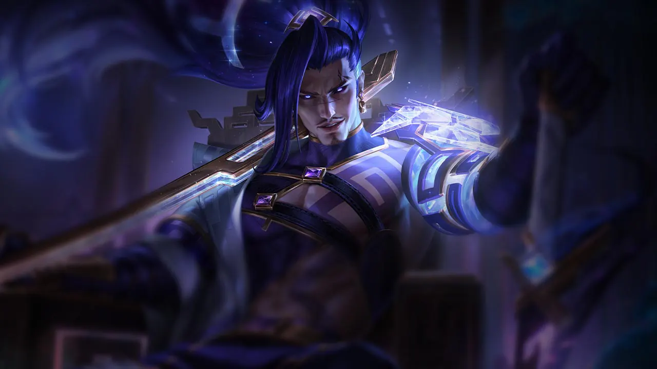 Prestige Inkshadow Yasuo splash art