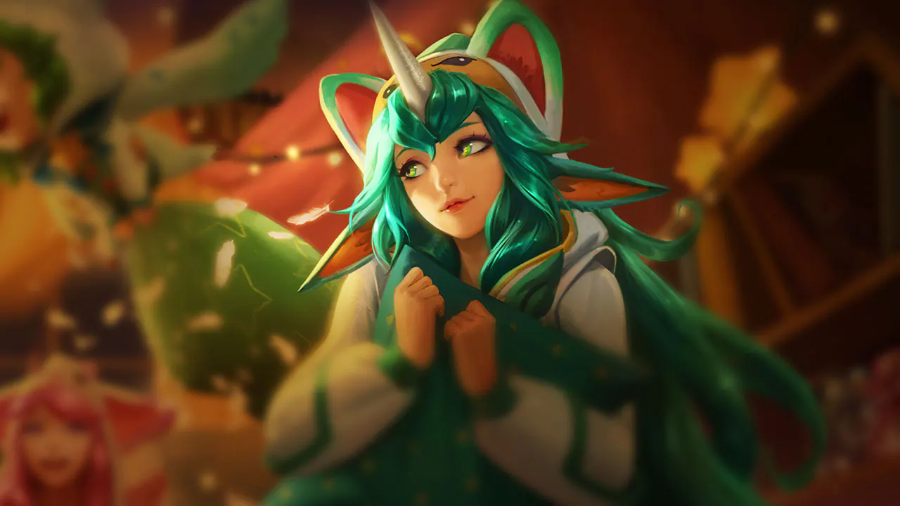 Pajama Guardian Soraka splash art
