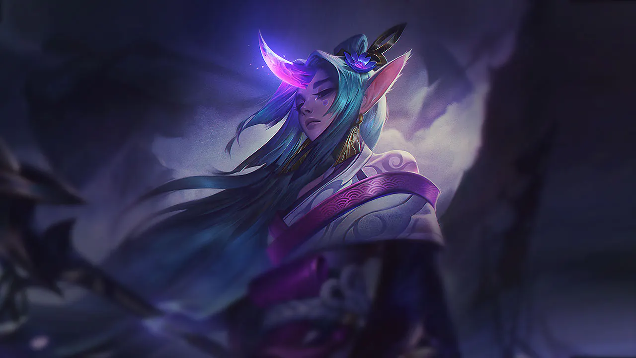 Spirit Blossom Soraka splash art