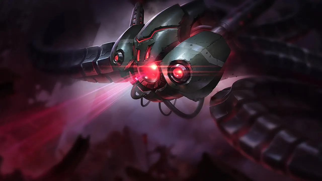 Battlecast Vel'Koz splash art