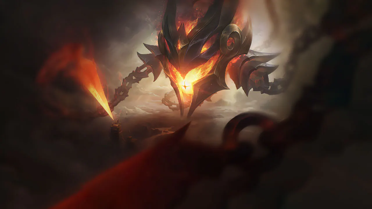 Infernal Vel'Koz splash art