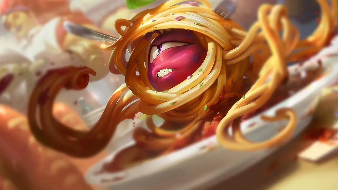 Spaghetti alla Vel'Koz splash art