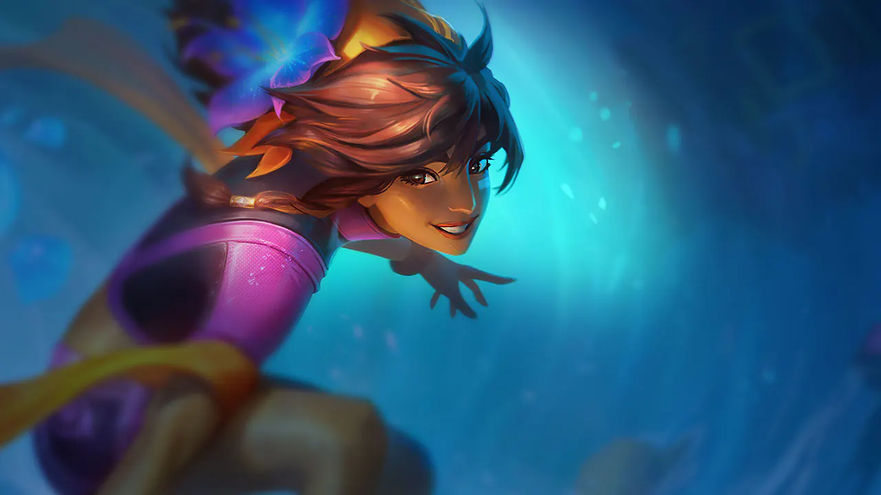 Pool Party Taliyah splash art