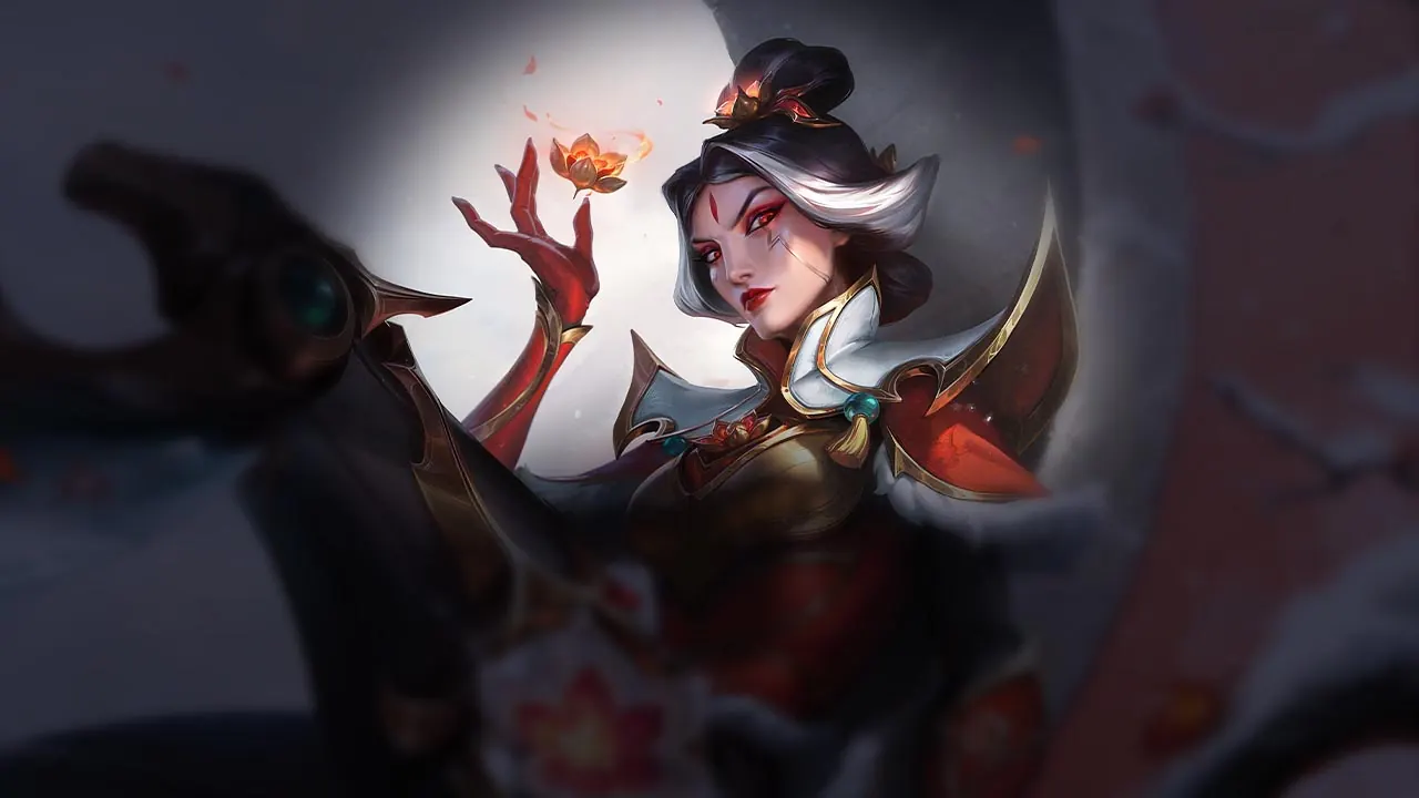 Petals of Spring Camille splash art
