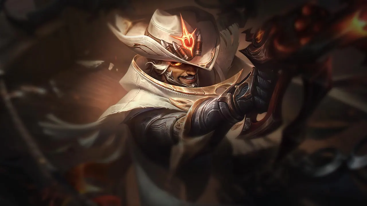 High Noon Akshan splash art