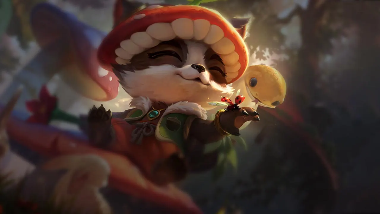 Badger Teemo splash art