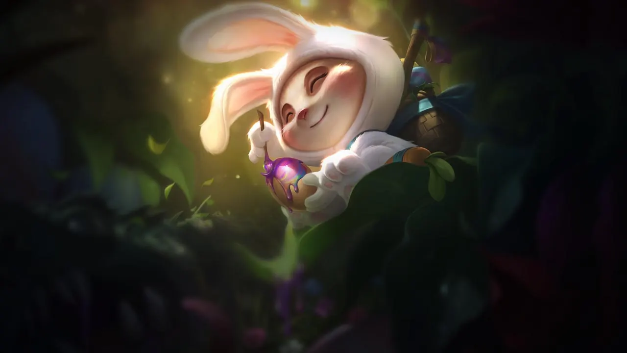 Cottontail Teemo splash art