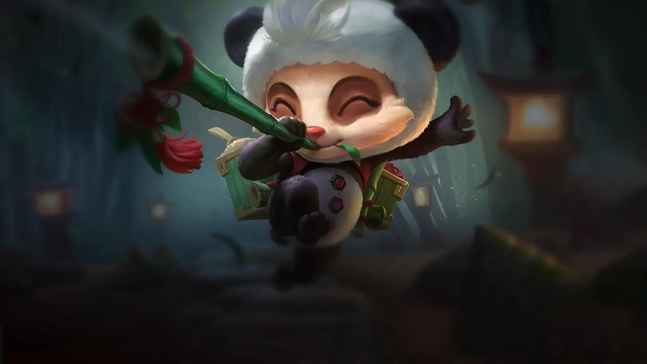 Panda Teemo splash art