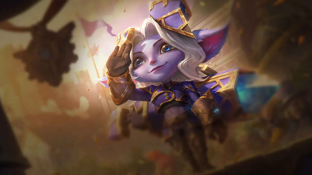Hextech Tristana splash art
