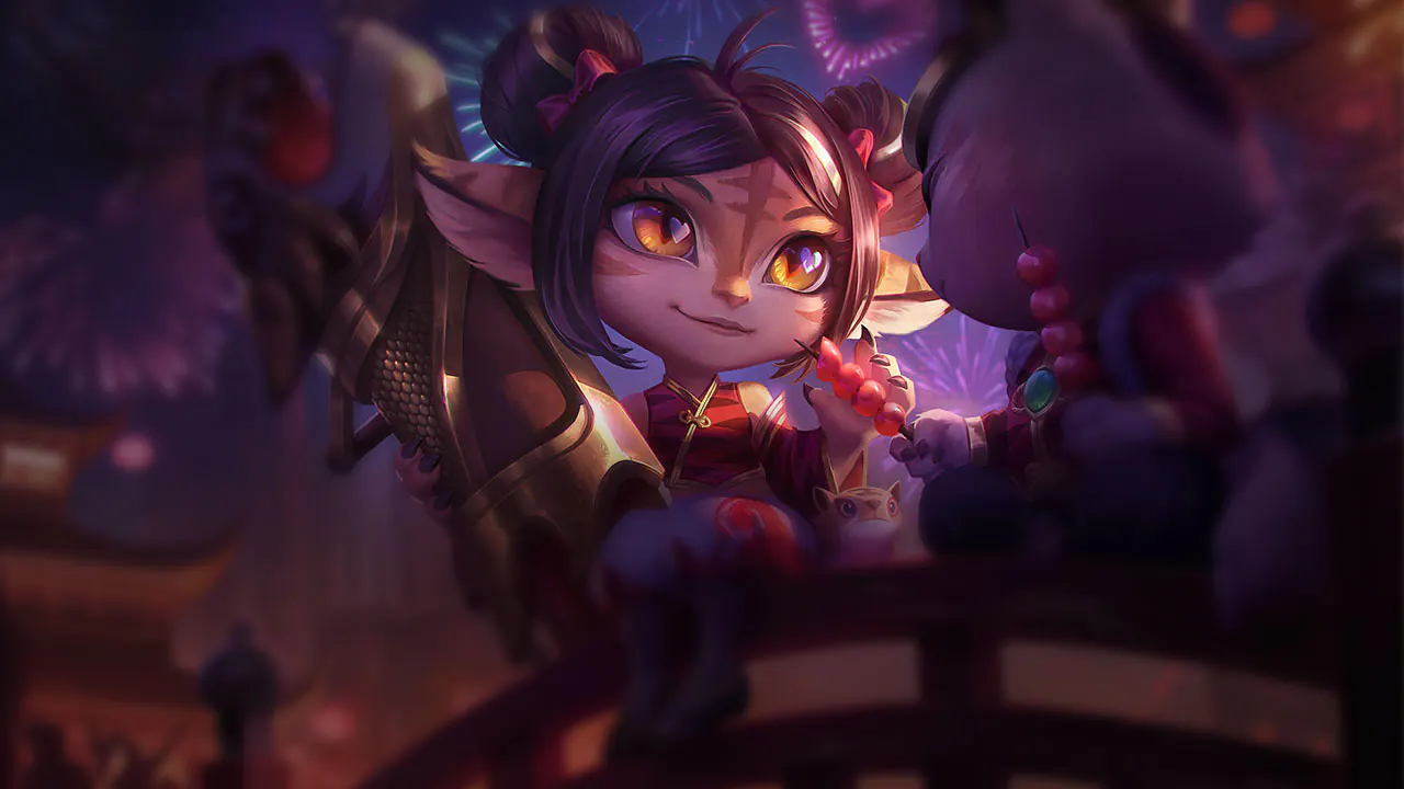 Firecracker Tristana splash art