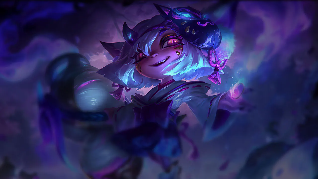Spirit Blossom Tristana splash art