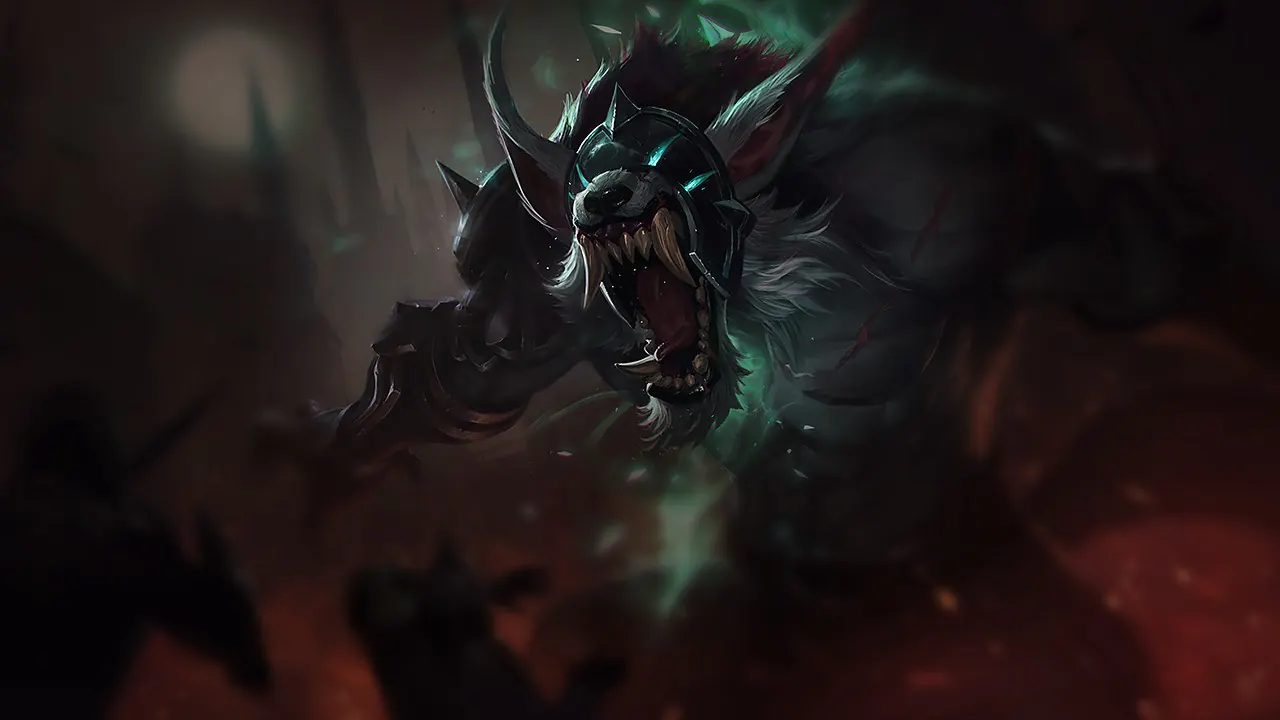 Grey Warwick splash art
