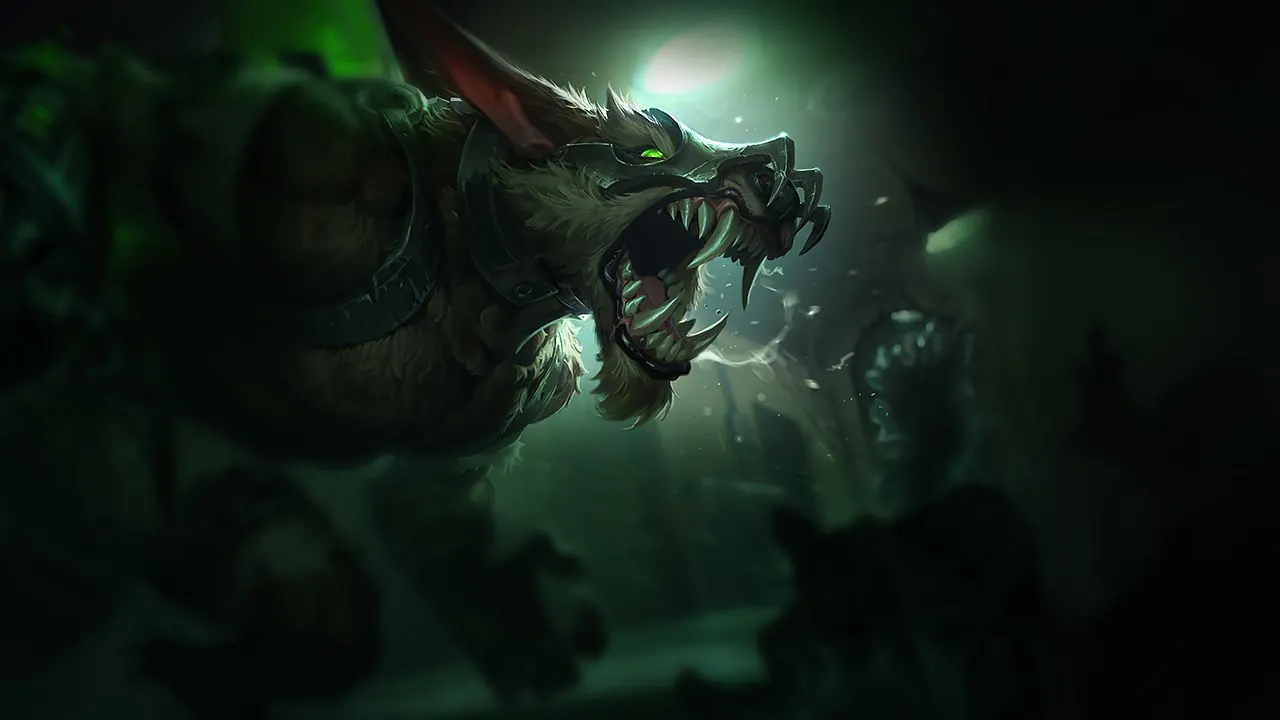 Feral Warwick splash art