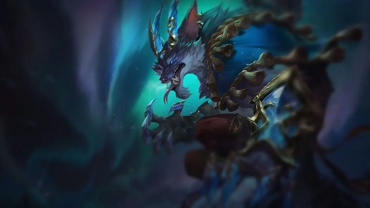 Winterblessed Warwick splash art