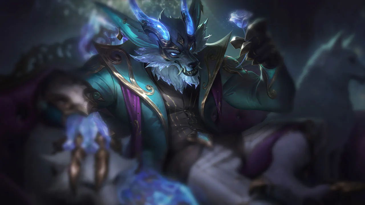 Prestige Winterblessed Warwick splash art