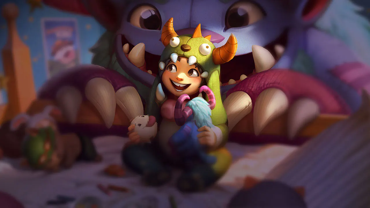 Grungy Nunu & Willump splash art